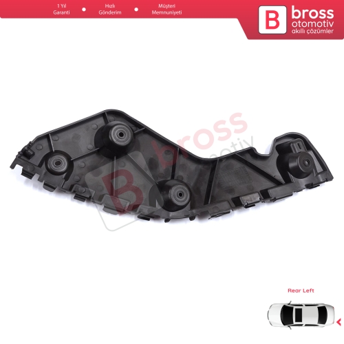 Renault Dacia Duster MK1 HS 2010-2017 622210009R için Arka Sol Tampon İç Bağlantı Braket Ayağı
