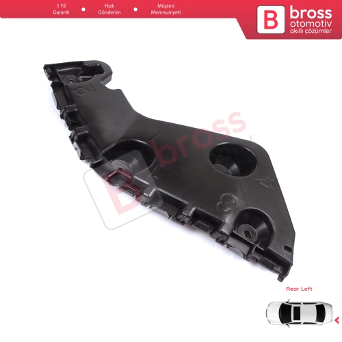 Renault Dacia Duster MK1 HS 2010-2017 622210009R için Arka Sol Tampon İç Bağlantı Braket Ayağı
