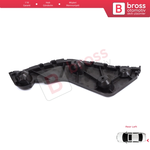 Renault Dacia Duster MK1 HS 2010-2017 622210009R için Arka Sol Tampon İç Bağlantı Braket Ayağı