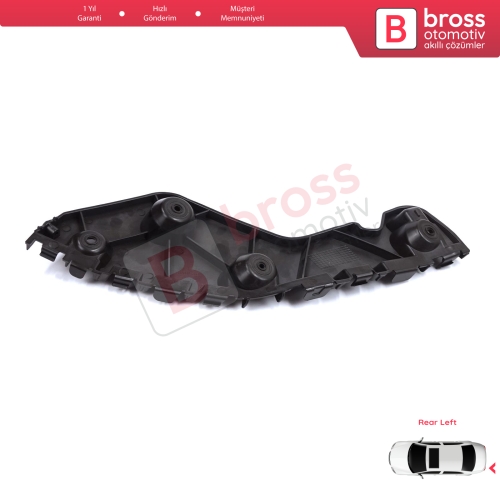 Renault Dacia Duster MK1 HS 2010-2017 622210009R için Arka Sol Tampon İç Bağlantı Braket Ayağı