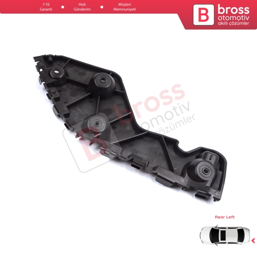 Renault Dacia Duster MK1 HS 2010-2017 622210009R için Arka Sol Tampon İç Bağlantı Braket Ayağı