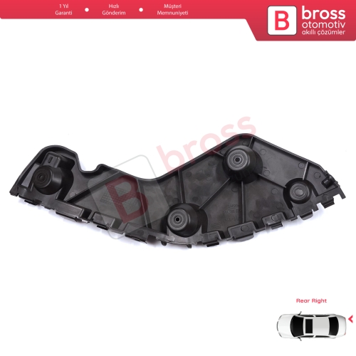 Renault Dacia Duster MK1 HS 2010-2017 622200010R için Arka Sağ Tampon İç Bağlantı Braket Ayağı 