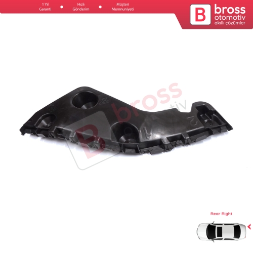 Renault Dacia Duster MK1 HS 2010-2017 622200010R için Arka Sağ Tampon İç Bağlantı Braket Ayağı 