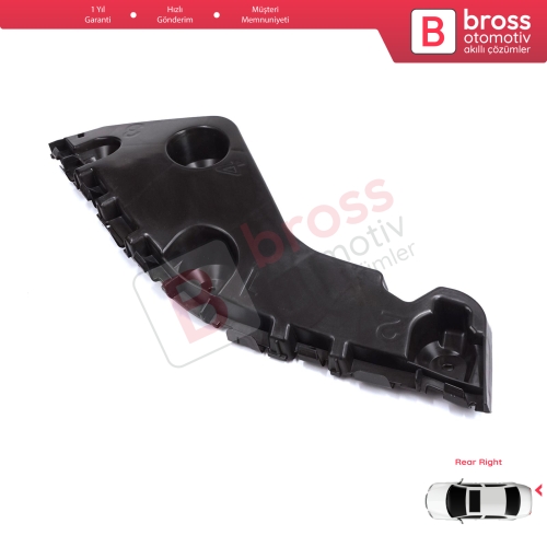 Renault Dacia Duster MK1 HS 2010-2017 622200010R için Arka Sağ Tampon İç Bağlantı Braket Ayağı 