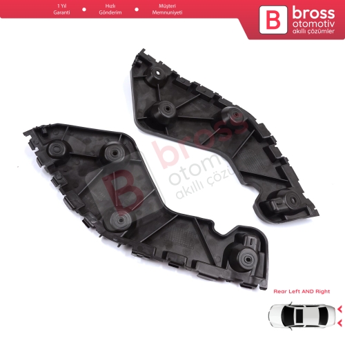 Renault Dacia Duster MK1 HS 2010-2017 622200010R 622210009R için Arka Sağ Sol Tampon İç Bağlantı Braket Ayağı 