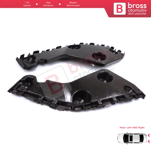 Renault Dacia Duster MK1 HS 2010-2017 622200010R 622210009R için Arka Sağ Sol Tampon İç Bağlantı Braket Ayağı 