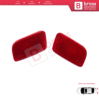 Renault Master 3 Scenic 2 Nissan NV400 Interstar Opel Movano B X62 8200152642 8200152643 için Sağ Sol Arka Tampon Reflektörü