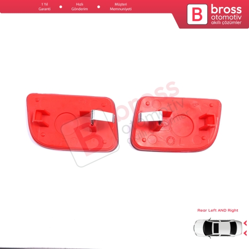 Renault Master 3 Scenic 2 Nissan NV400 Interstar Opel Movano B X62 8200152642 8200152643 için Sağ Sol Arka Tampon Reflektörü