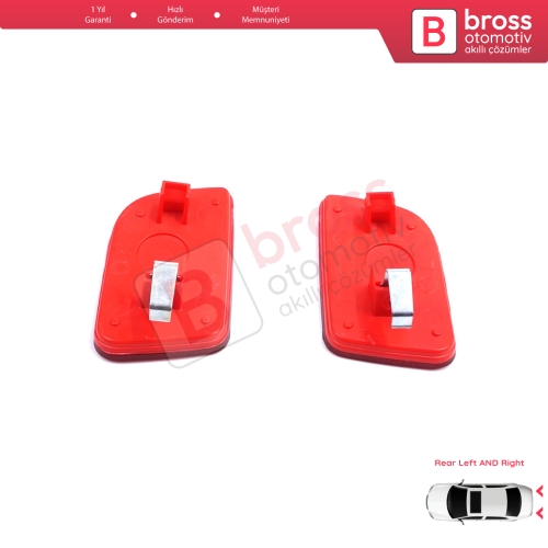 Renault Master 3 Scenic 2 Nissan NV400 Interstar Opel Movano B X62 8200152642 8200152643 için Sağ Sol Arka Tampon Reflektörü