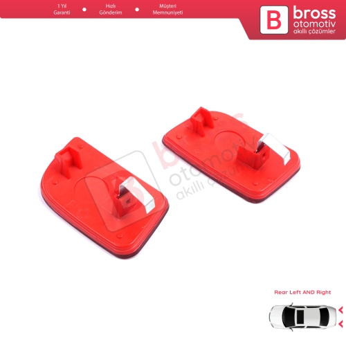 Renault Master 3 Scenic 2 Nissan NV400 Interstar Opel Movano B X62 8200152642 8200152643 için Sağ Sol Arka Tampon Reflektörü