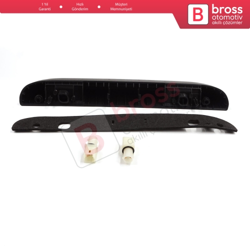 Renault Kangoo MK2 Grand Be Bop KW Express FW MPV Van 8200419876 için Arka Plaka Aydınlatma Lambası