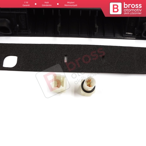 Renault Kangoo MK2 Grand Be Bop KW Express FW MPV Van 8200419876 için Arka Plaka Aydınlatma Lambası