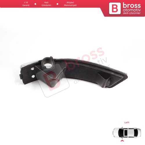 Ford Focus 2007-2020 Mondeo MK4 2007-2015 8M5113B383AA İçin Sol Yan Ayna Sinyali Beyaz 