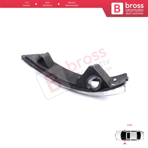 Ford Focus 2007-2020 Mondeo MK4 2007-2015 8M5113B383AA İçin Sol Yan Ayna Sinyali Beyaz 