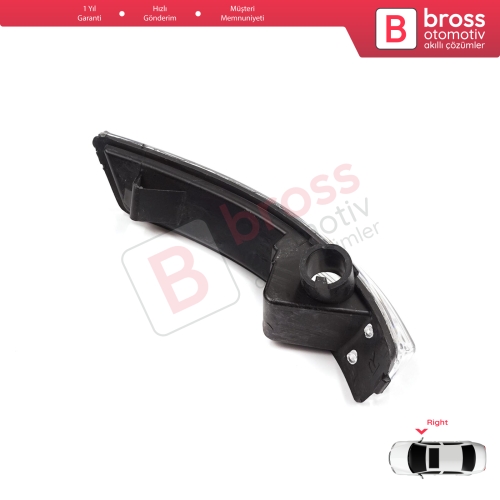 Ford Focus 2007-2020 Mondeo MK4 2007-2015 8M5113B384AA İçin Sağ Yan Ayna Sinyali Beyaz