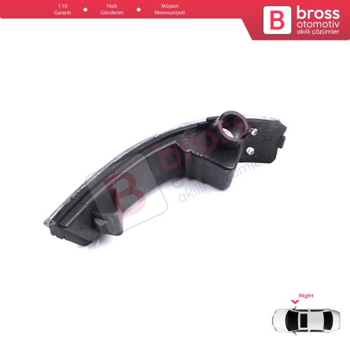 Ford Focus 2007-2020 Mondeo MK4 2007-2015 8M5113B384AA İçin Sağ Yan Ayna Sinyali Beyaz