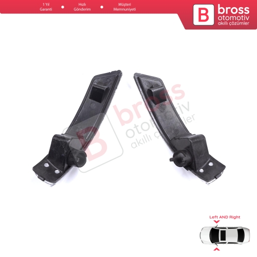 Ford Focus 2007-2020 Mondeo MK4 2007-2015 1872845 1872847 İçin Yan Ayna Sinyali Beyaz Sağ ve Sol 