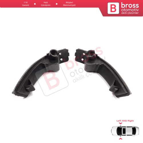 Ford Focus 2007-2020 Mondeo MK4 2007-2015 1872845 1872847 İçin Yan Ayna Sinyali Beyaz Sağ ve Sol 