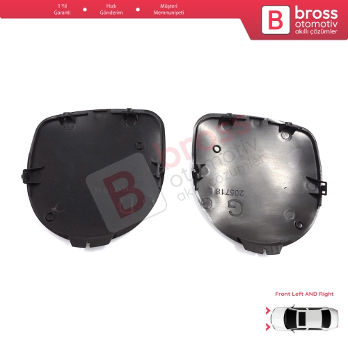 Renault Clio MK2 BB CB SB Faz 1 1998-2002 7701205718 için Ön Tampon Sol Sağ Sis Far Kapağı