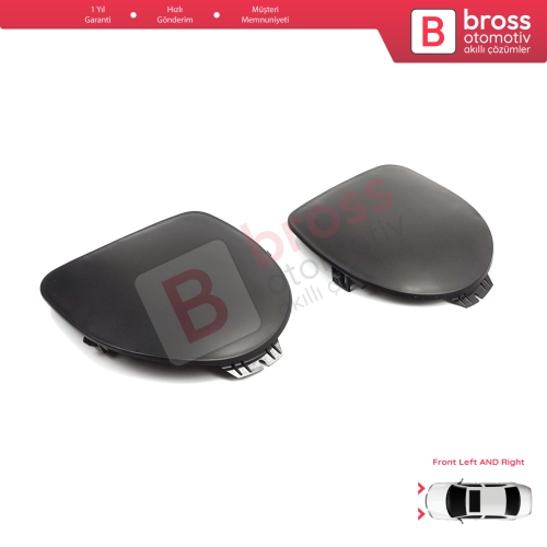 Renault Clio MK2 BB CB SB Faz 1 1998-2002 7701205718 için Ön Tampon Sol Sağ Sis Far Kapağı