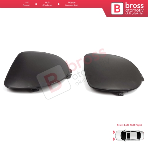 Renault Clio MK2 BB CB SB Faz 1 1998-2002 7701205718 için Ön Tampon Sol Sağ Sis Far Kapağı