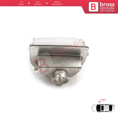 Mercedes Sprinter MK3 907 910 2018-On 9109064600 İçin Sağ Yan Kapı Ayna Sinyali Beyaz