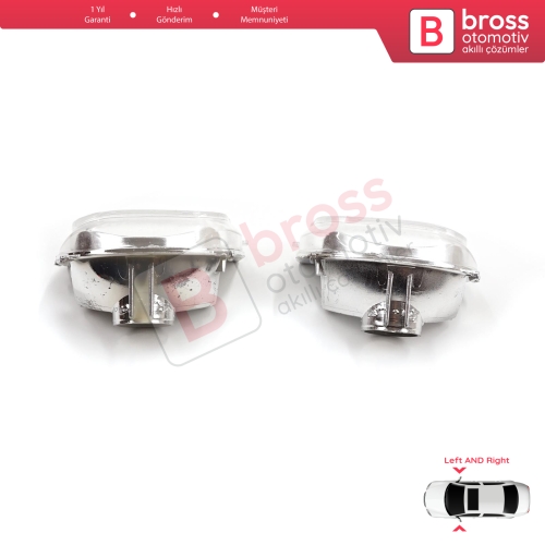 Mercedes Sprinter MK3 907 910 2018-On 9109064700 9109064600 İçin Yan Ayna Sinyali Beyaz Sağ ve Sol 