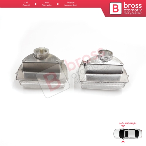 Mercedes Sprinter MK3 907 910 2018-On 9109064700 9109064600 İçin Yan Ayna Sinyali Beyaz Sağ ve Sol 