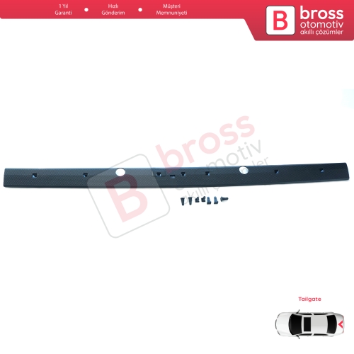 Mercedes Sprinter W901 W902 W903 W904 VW LT MK2 1996-2006 9017660119 İçin Arka Bagaj Kapı Alt Plaka Eşik Kaplama Bakaliti