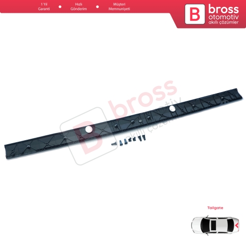 Mercedes Sprinter W901 W902 W903 W904 VW LT MK2 1996-2006 9017660119 İçin Arka Bagaj Kapı Alt Plaka Eşik Kaplama Bakaliti