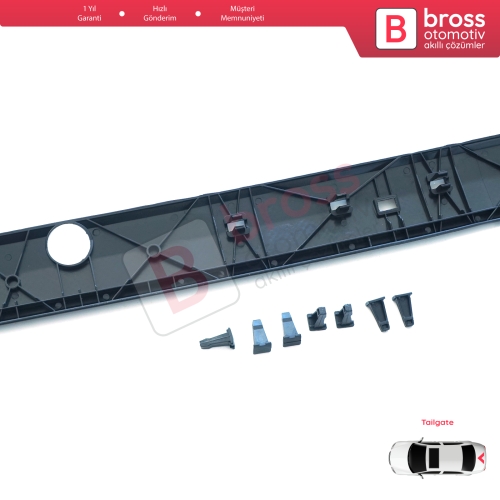 Mercedes Sprinter W901 W902 W903 W904 VW LT MK2 1996-2006 9017660119 İçin Arka Bagaj Kapı Alt Plaka Eşik Kaplama Bakaliti