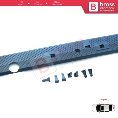 Mercedes Sprinter W901 W902 W903 W904 VW LT MK2 1996-2006 9017660119 İçin Arka Bagaj Kapı Alt Plaka Eşik Kaplama Bakaliti