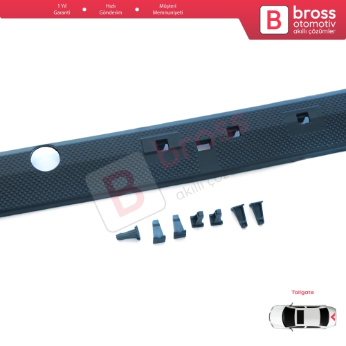 Mercedes Sprinter W901 W902 W903 W904 VW LT MK2 1996-2006 9017660119 İçin Arka Bagaj Kapı Alt Plaka Eşik Kaplama Bakaliti