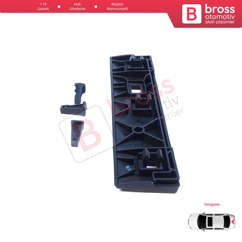 Mercedes Sprinter W901 W902 W903 W904 VW LT MK2 1996-2006 9017660219 İçin Arka Bagaj Kapı Üst Plaka Kaplama Bakaliti