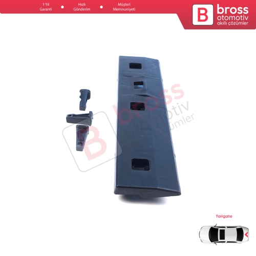 Mercedes Sprinter W901 W902 W903 W904 VW LT MK2 1996-2006 9017660219 İçin Arka Bagaj Kapı Üst Plaka Kaplama Bakaliti