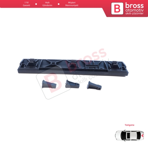 Mercedes Sprinter W901 W902 W903 W904 VW LT MK2 1996-2006 9017660219 İçin Arka Bagaj Kapı Üst Plaka Kaplama Bakaliti