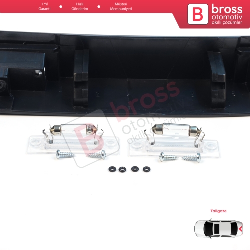VW Transporter T5 2003-2015 7E0827329F İçin Arka Plaka Lamba Çıtası