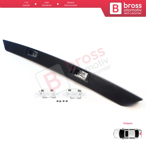 VW Transporter T5 2003-2015 7E0827329F İçin Arka Plaka Lamba Çıtası