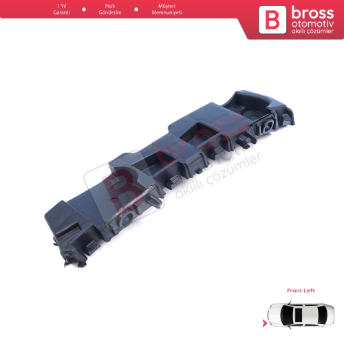Renault Dacia Logan Sandero Stepway MK2 Symbol MK3 Makyajlı Kasa 2017-On 631438295R için Ön Sol Tampon İç Bağlantı Braket Ayağı