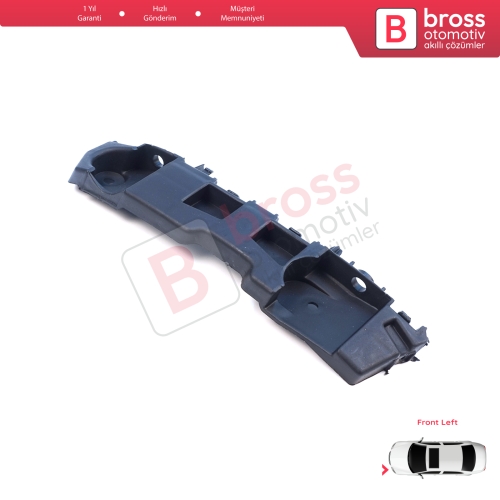 Renault Dacia Logan Sandero Stepway MK2 Symbol MK3 Makyajlı Kasa 2017-On 631438295R için Ön Sol Tampon İç Bağlantı Braket Ayağı