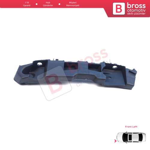 Renault Dacia Logan Sandero Stepway MK2 Symbol MK3 Makyajlı Kasa 2017-On 631438295R için Ön Sol Tampon İç Bağlantı Braket Ayağı