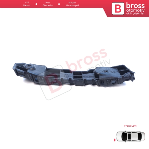 Renault Dacia Logan Sandero Stepway MK2 Symbol MK3 Makyajlı Kasa 2017-On 631438295R için Ön Sol Tampon İç Bağlantı Braket Ayağı