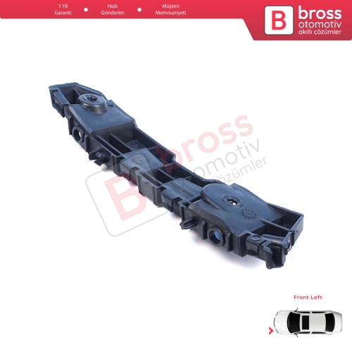 Renault Dacia Logan Sandero Stepway MK2 Symbol MK3 Makyajlı Kasa 2017-On 631438295R için Ön Sol Tampon İç Bağlantı Braket Ayağı