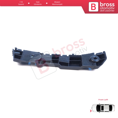 Renault Dacia Logan Sandero Stepway MK2 Symbol MK3 Makyajlı Kasa 2017-On 631438295R için Ön Sol Tampon İç Bağlantı Braket Ayağı
