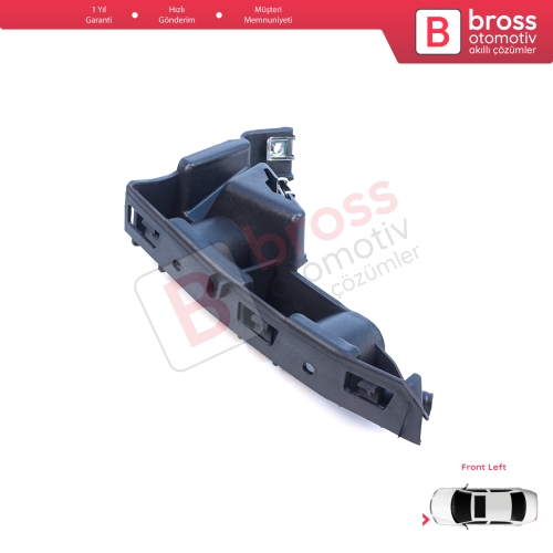 Renault Symbol Thalia MK2 LU 2008-2012 8200699903 için Ön Sol Tampon İç Bağlantı Braket Ayağı