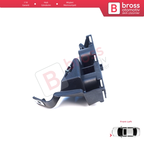 Renault Symbol Thalia MK2 LU 2008-2012 8200699903 için Ön Sol Tampon İç Bağlantı Braket Ayağı