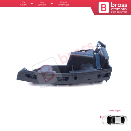 Renault Symbol Thalia MK2 LU 2008-2012 8200699911 için Ön Sağ Tampon İç Bağlantı Braket Ayağı