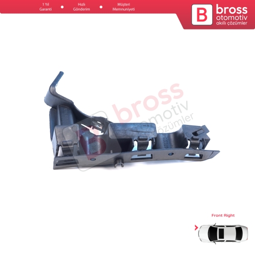 Renault Symbol Thalia MK2 LU 2008-2012 8200699911 için Ön Sağ Tampon İç Bağlantı Braket Ayağı