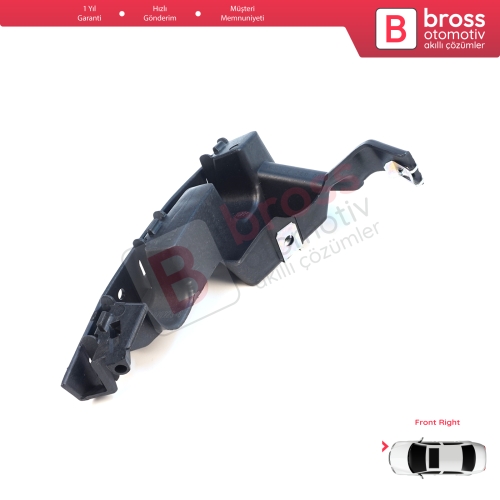 Renault Symbol Thalia MK2 LU 2008-2012 8200699911 için Ön Sağ Tampon İç Bağlantı Braket Ayağı