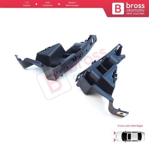 Renault Symbol Thalia MK2 LU 2008-2012 8200699903 8200699911 için Ön Sağ Sol Tampon İç Bağlantı Braket Ayağı